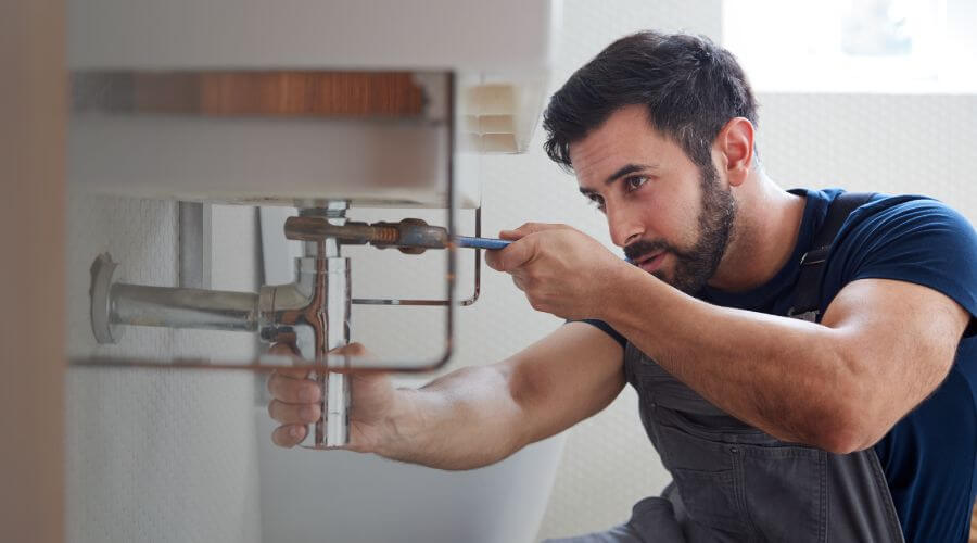 Water heater thermostat replacement in Fountain City, IN
